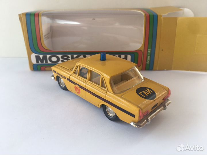 Х Москвич 412 гаи ми 1/43 СССР в коробке