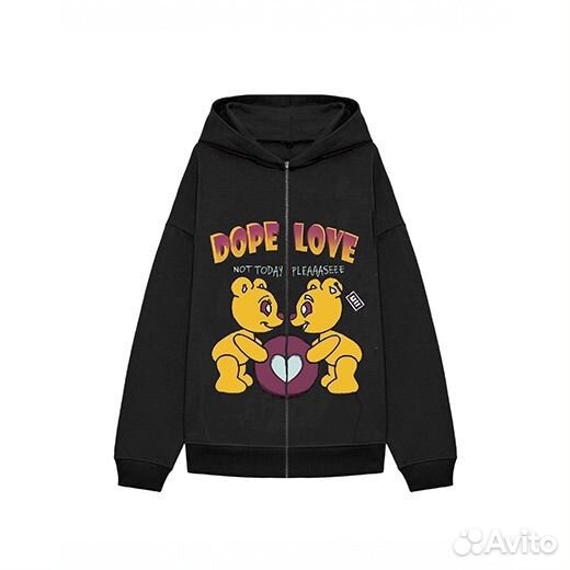 Зип худи dope love