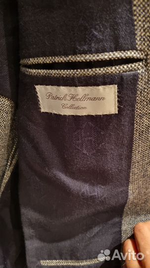Пиджак Patrick Hellmann серый