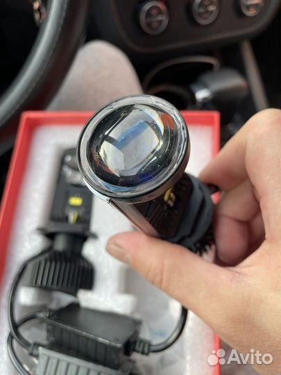 Светодиодные Мини линзы T9 h4