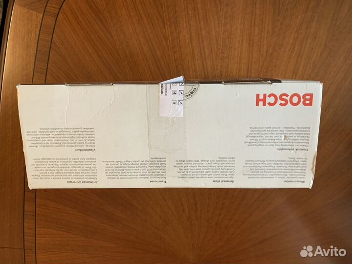 Ломтерезка слайсер bosch