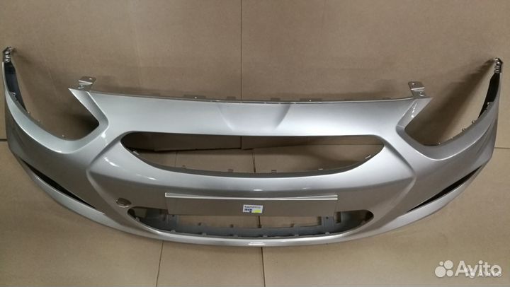 Передний бампер Солярис. Замена