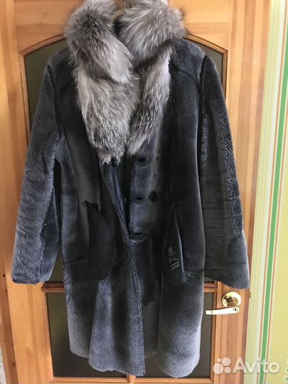 Дублёнка натуральная женская размер 48