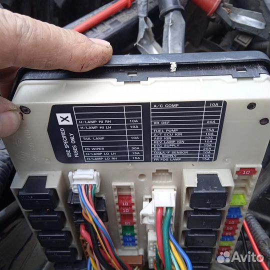 Блок предохранителей ниссан