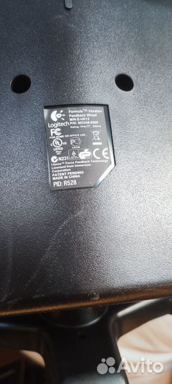 Игровой руль logitech formula