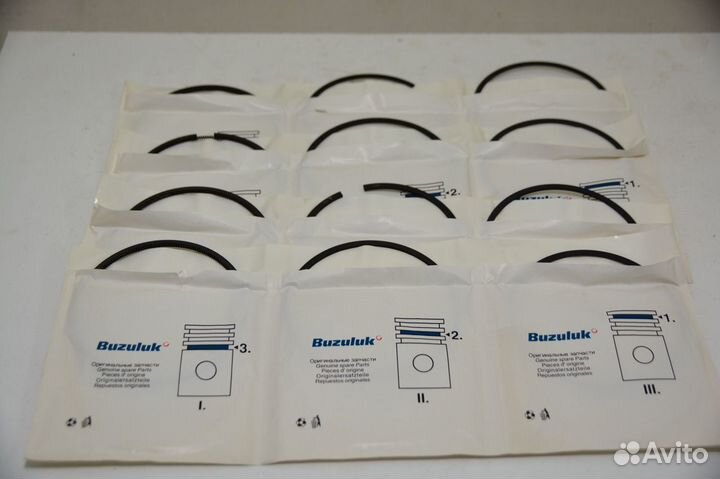 Кольца поршневые Ф 110.0, к-кт buguluk Чех