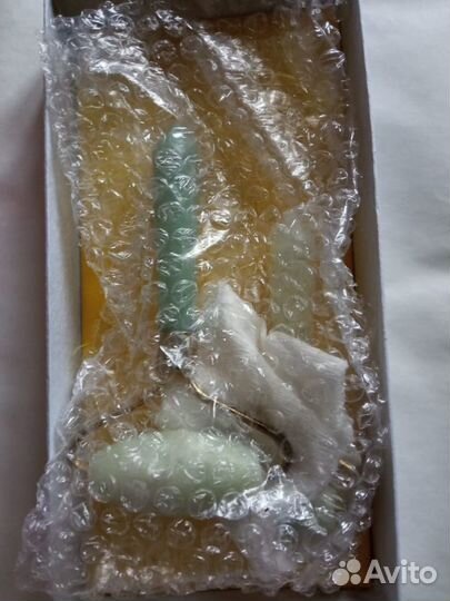 Нефритовый массажер для лица и шеи 2шт