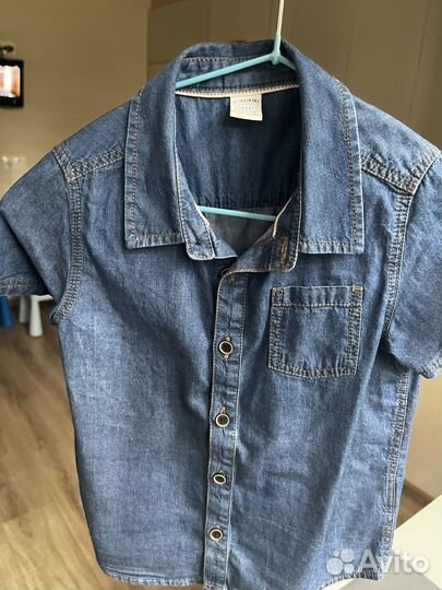 Джинсовая рубашка waikiki 92-98