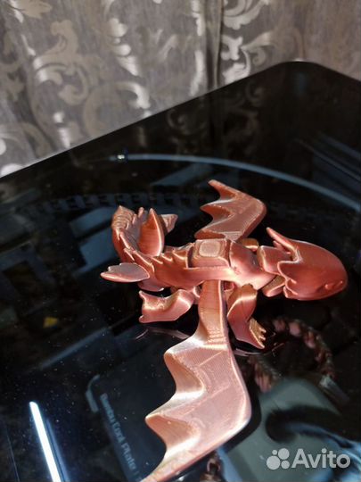 Дракон с крыльями 3D печать