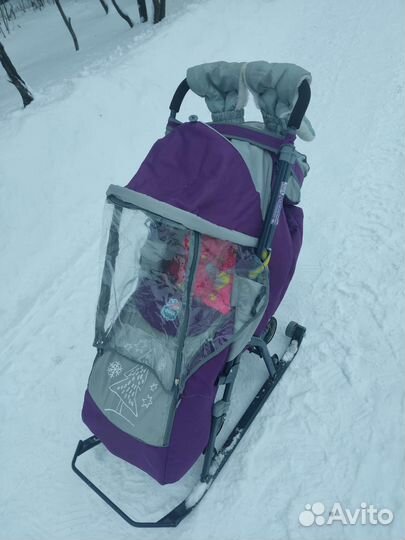 Коляска санки