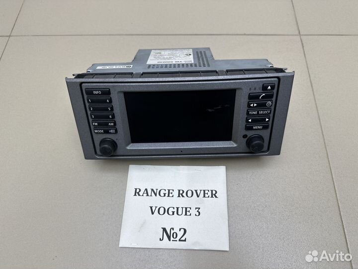 Магнитола Range Rover Vogue 3