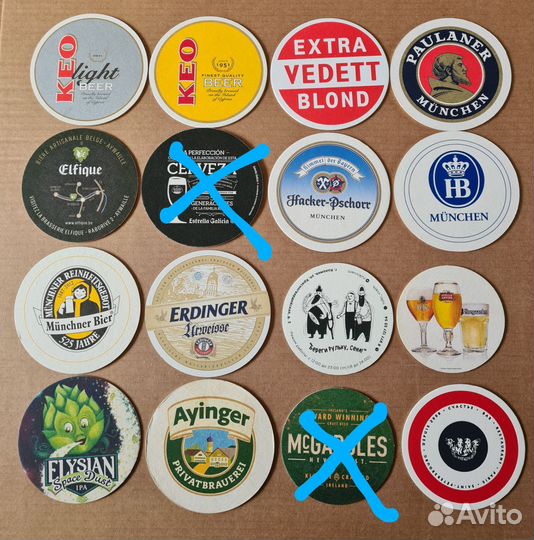 Коллекция бирдекель (подставка под пиво и др)