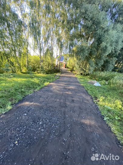 Укладка асфальтовой крошки