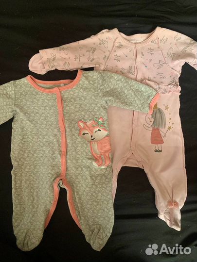 Детские вещи пакетом на девочку