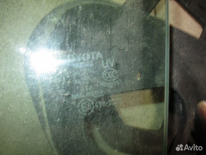 Стекло двери передней левой Toyota LC Prado 120