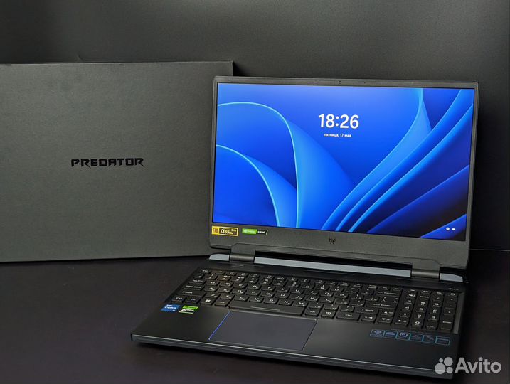 Ноутбук Acer i5 12500h/16gb DDR5/ RTX 3070ti