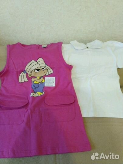 Новое платье и блузка в комплекте