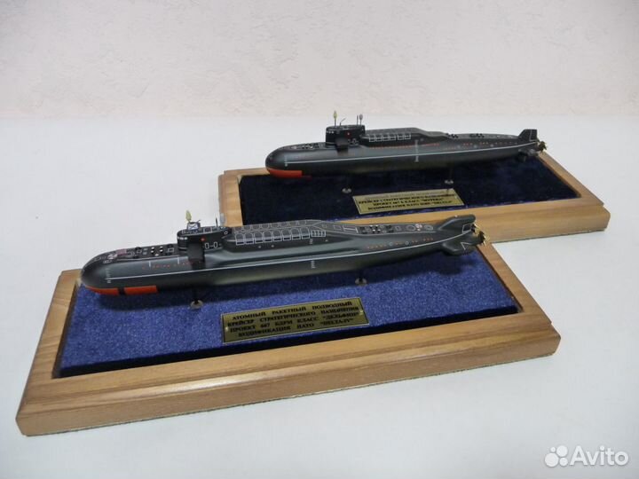 Макет подводной лодки масштаб 1\700
