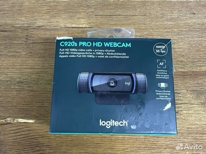 Logitech HD Pro Webcam C920S