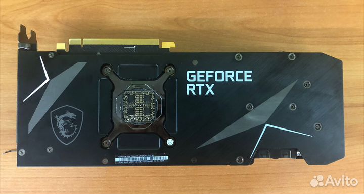 Видеокарта MSI GeForce RTX 3080 Ti ventus 3X 12G
