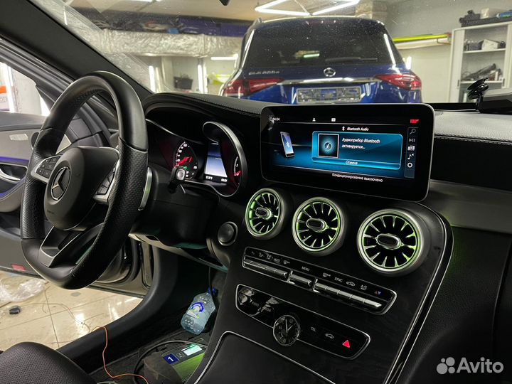 Comand ntg 5.5 на w205 2014-2018 + apple carplay