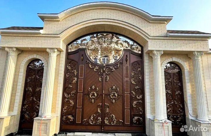 Кованые ворота