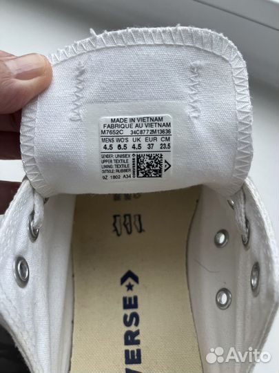 Продам кеды Converse оригинал, состояние новых