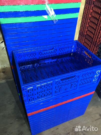 Ящик пластиковый складной