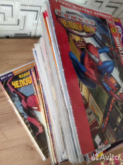 Большая коллекция комиксов marvel