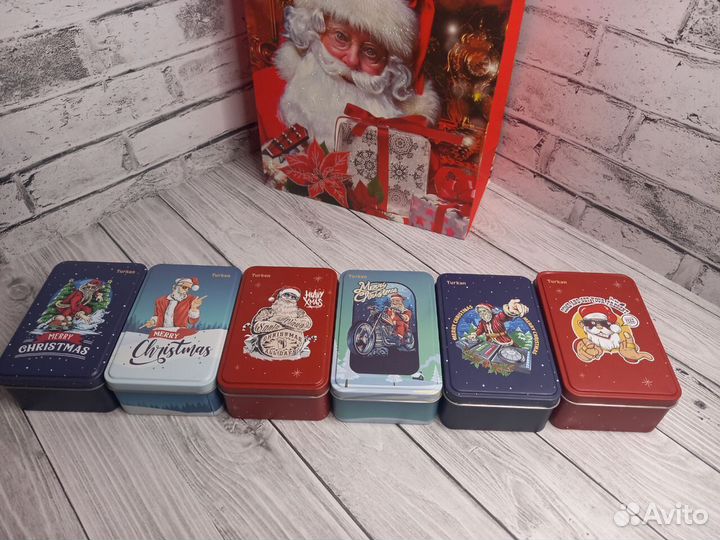 Носки мужские новогодние набор 3 пары