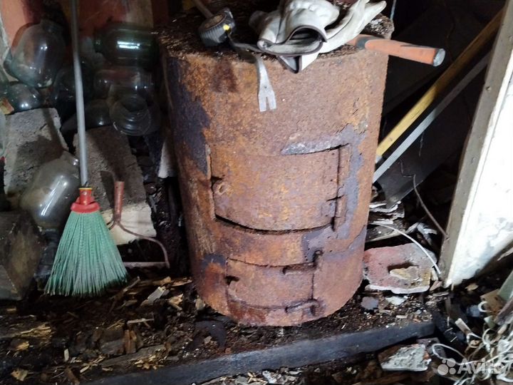 Печь буржуйка для гаража
