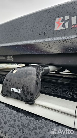 Поперечины Thule wing bar 9595 + kit 4030
