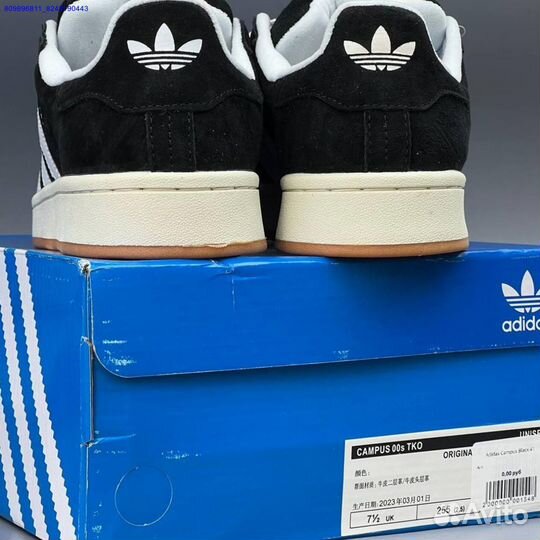 Кроссовки Adidas Campus 00 Black (Арт.97617)