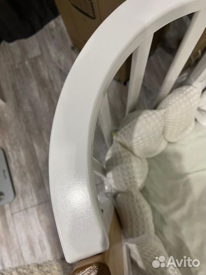 Детская кроватка с матрасом