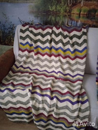 Плед ручной работы