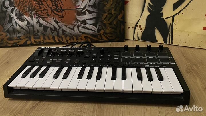 Midi клавиатура M-audio oxygen pro mini