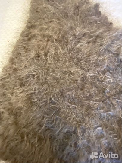 Пуховый платок-косынка