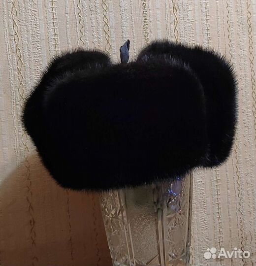 Норковая шапка мужская