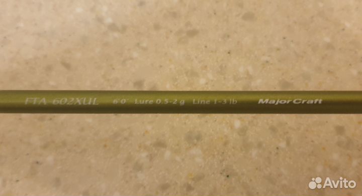 Спиннинг Major Craft Finetail FTA-602XUL в сборе