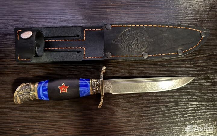 Финка нквд булатная сталь нож новый