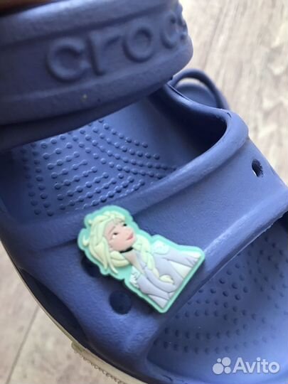 Сандали Crocs для девочки Холодное сердце