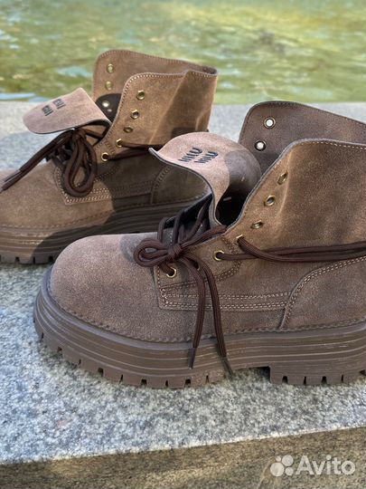 Ботиночки miu miu 40 размер 25см