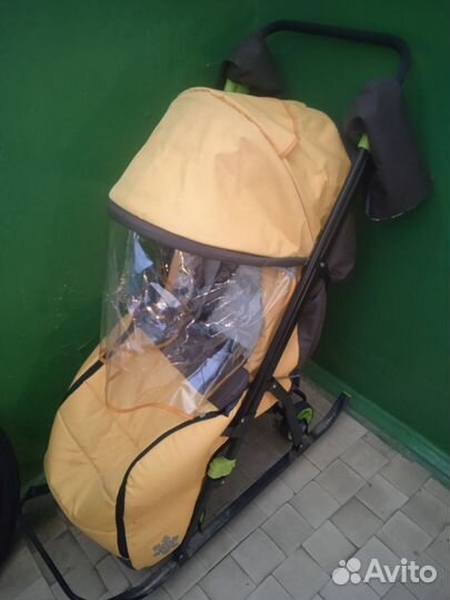 Коляска санки