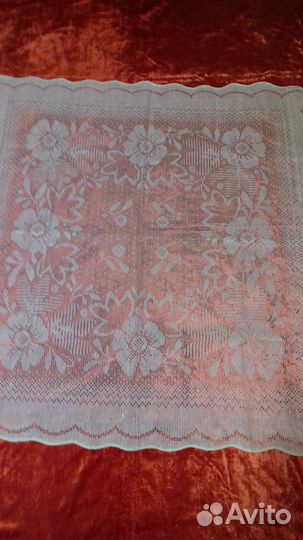 Кружевные накидки на подушки СССР