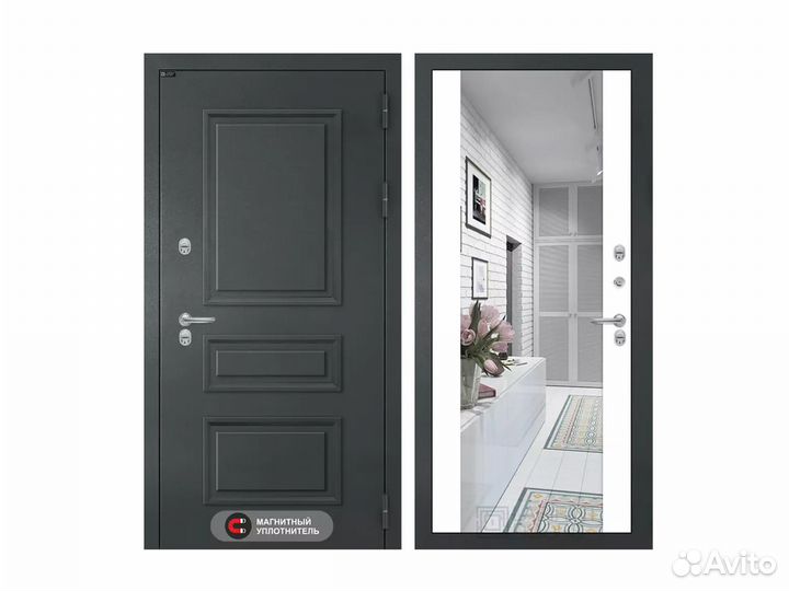 Дверь входная металлическая с терморазрывом