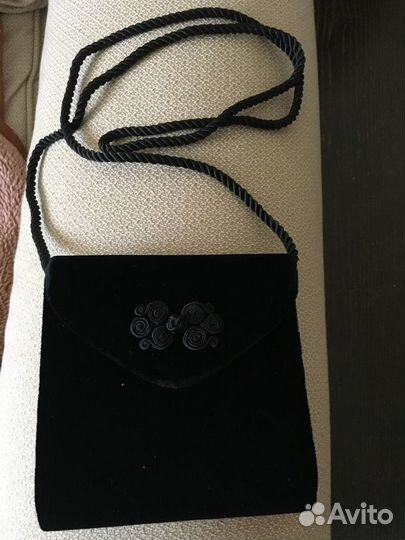 Сумка новая бархатная