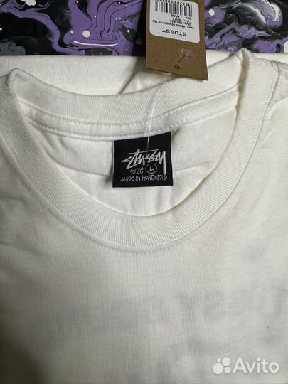 Stussy x Patta Sound Connection Tee White L