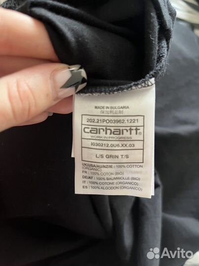 Лонгслив carhartt wip