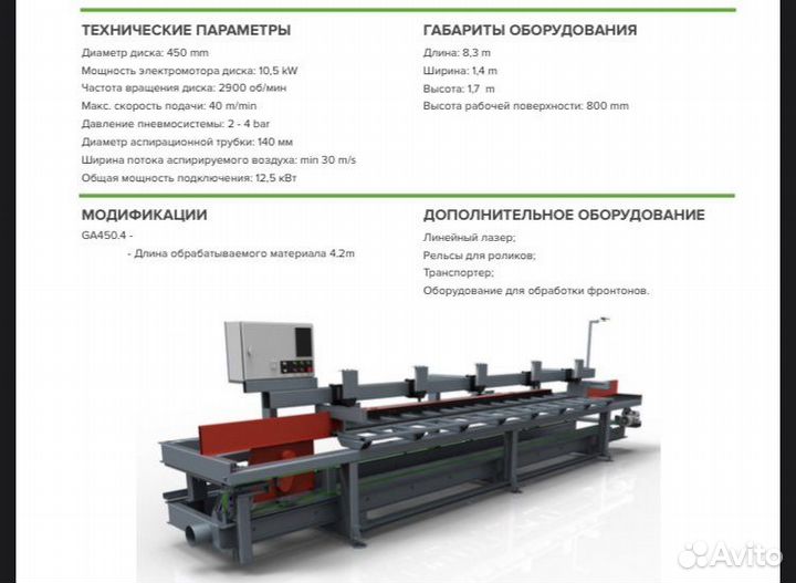 Станок кромкообрезной