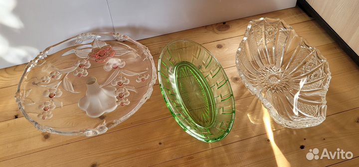Хрусталь, тарелки, кружки, посуда